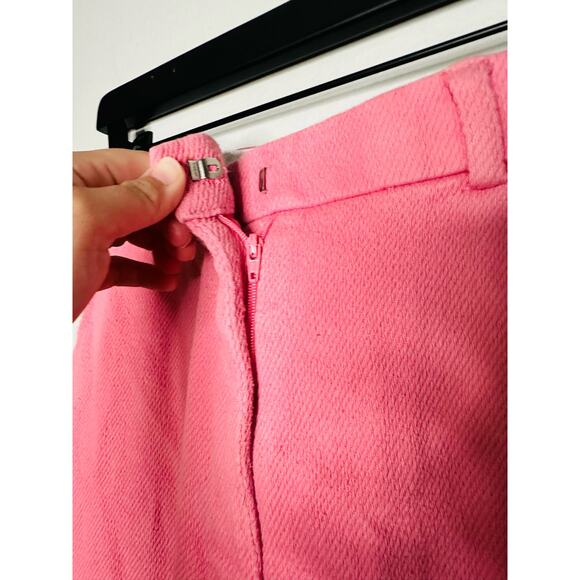 THEBE MAGUGU Pink Straight Leg Trousers Pants Size Medium - Picture 6 of 8